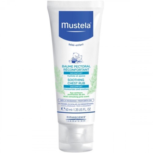 Mustela Rahatlatıcı Bebek Göğüs Balsamı 40 ml